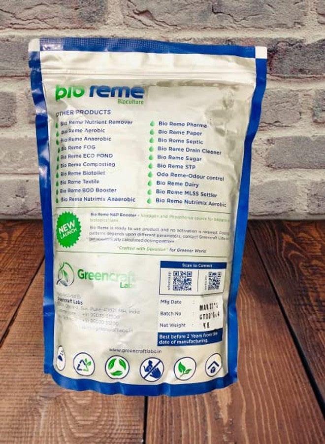 Bio Reme Anaerobic Bacteria Bioculture for Biogas, Wastewater Treatment, Enzyme 1 KG - Image 2